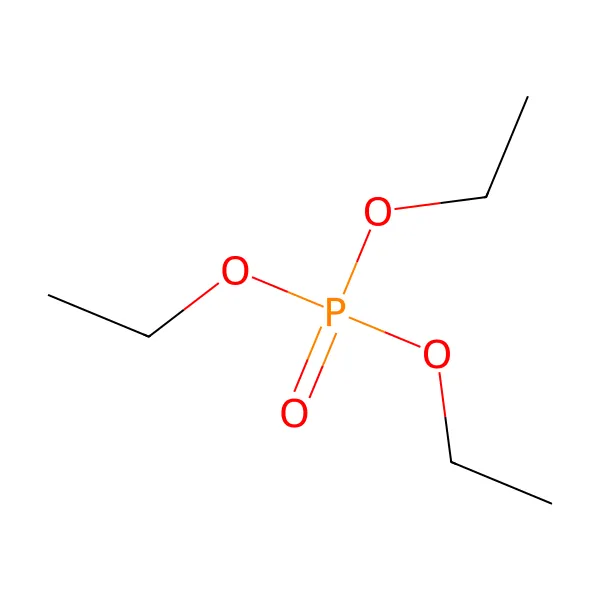 Trietil fosfat molekül yapısı — CAS 78-40-0