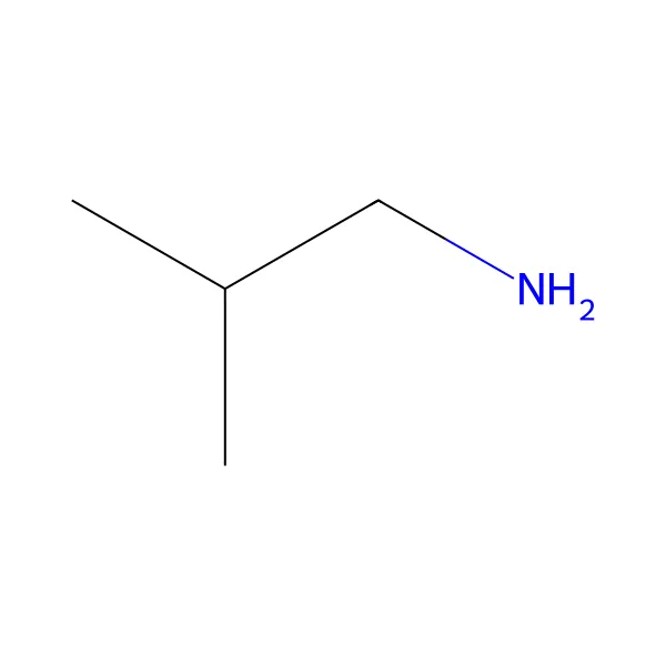 İzobütilamin molekül yapısı — CAS 78-81-9