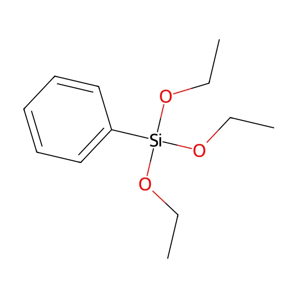 Feniltrietoksisilan molekül yapısı — CAS 780-69-8