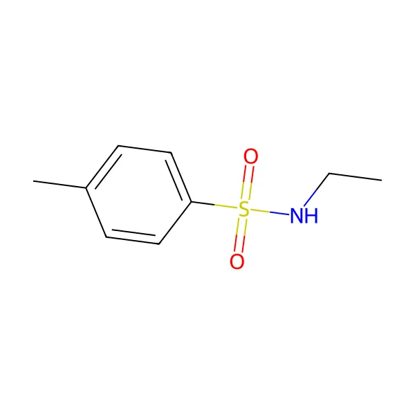 Etil tosilamid molekül yapısı — CAS 80-39-7