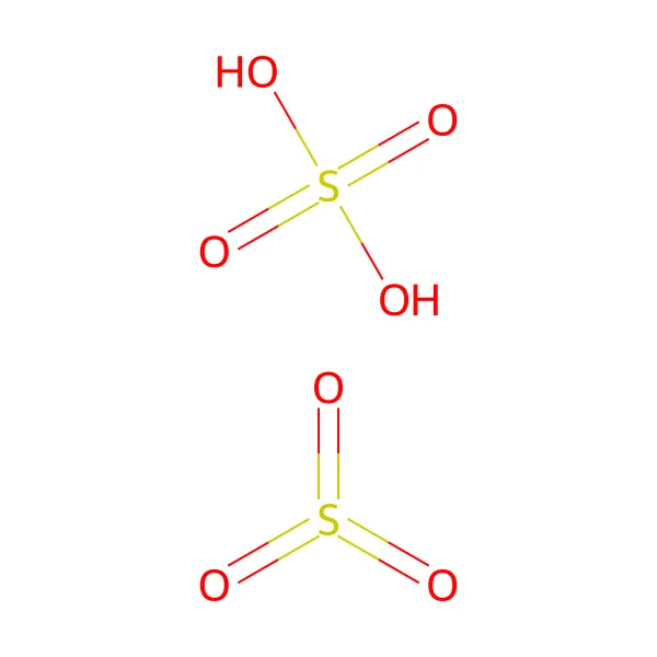 Oleum molekül yapısı — CAS 8014-95-7