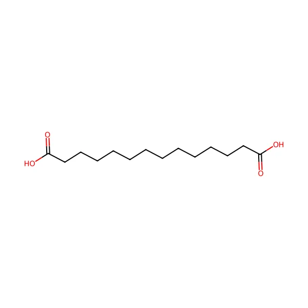 Tetradekandioik asit molekül yapısı — CAS 821-38-5