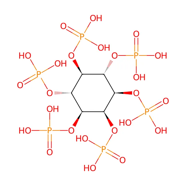 Fitik asit molekül yapısı — CAS 83-86-3