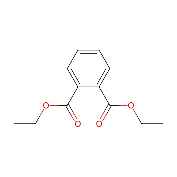 Dietil ftalat molekül yapısı — CAS 84-66-2