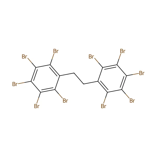 Dekabromodifenil etan molekül yapısı — CAS 84852-53-9
