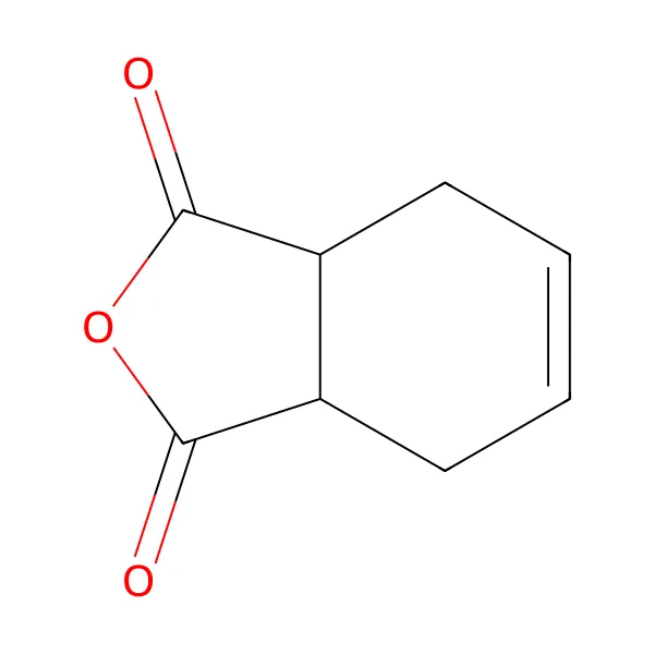 Tetrahidroftalik anhidrit molekül yapısı — CAS 85-43-8
