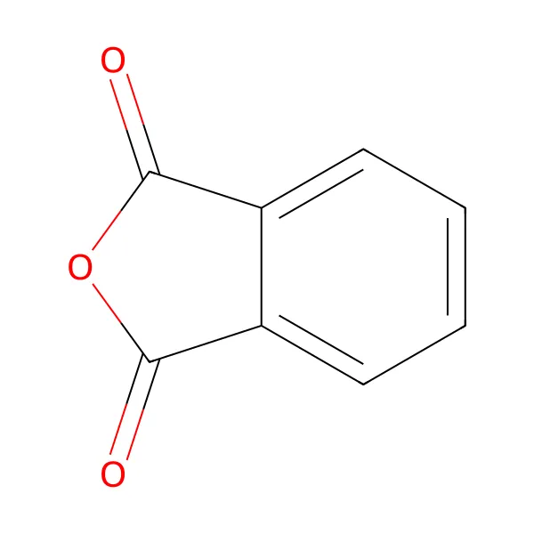 Ftalik anhidrit molekül yapısı — CAS 85-44-9