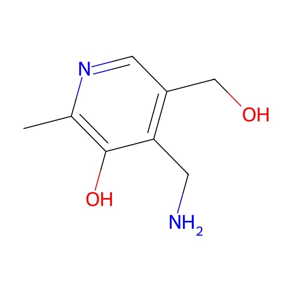 Vitamin B6 Piridoksamin molekül yapısı — CAS 85-87-0