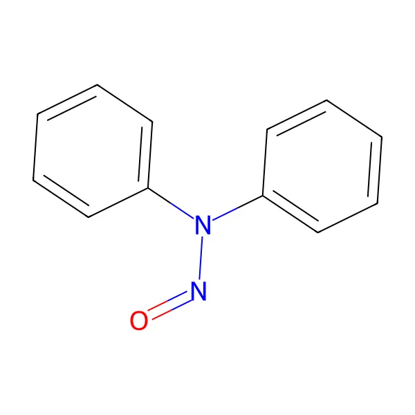 N-nitrozodifenilamin molekül yapısı — CAS 86-30-6