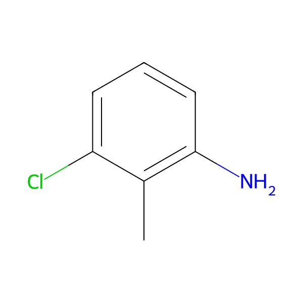 3-kloro-2-metilanillin molekül yapısı — CAS 87-60-5
