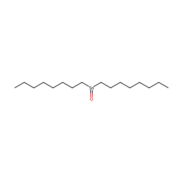 Dioktiltin oksit molekül yapısı — CAS 870-08-6