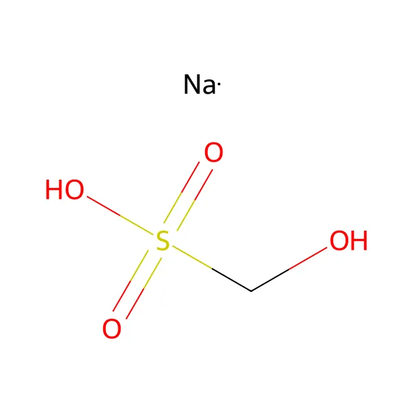Sodyum formaldehit bisülfit molekül yapısı — CAS 870-72-4