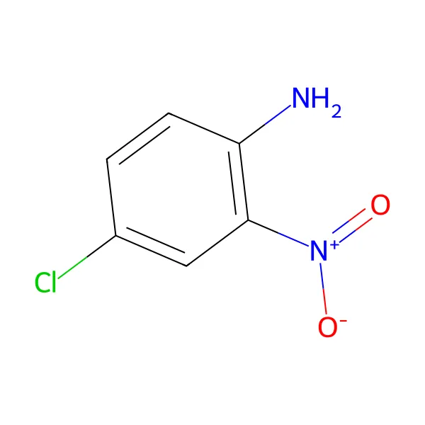 4-kloro-2-nitroanilin molekül yapısı — CAS 89-63-4