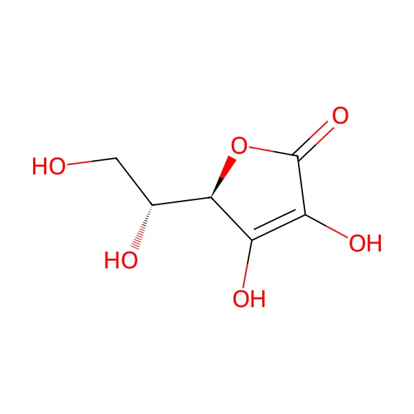 Eritorbik asit molekül yapısı — CAS 89-65-6