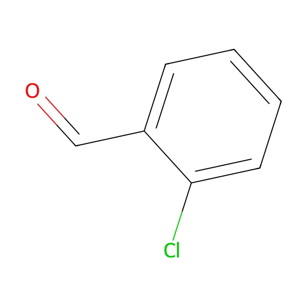 2-Klorobenzaldehit molekül yapısı — CAS 89-98-5