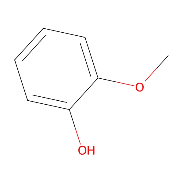 Guaiakol molekül yapısı — CAS 90-05-1