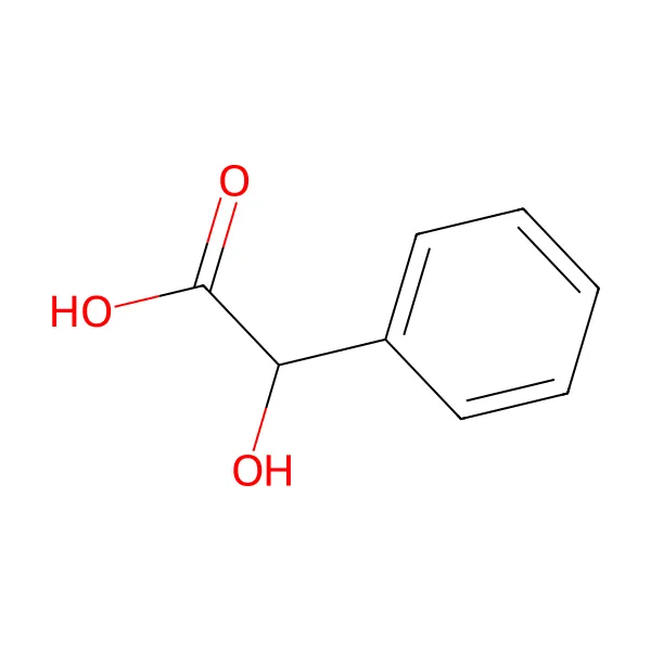 Mandelik asit molekül yapısı — CAS 90-64-2