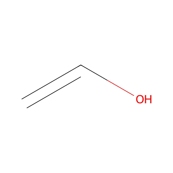 Polivinil alkol molekül yapısı — CAS 9002-89-5