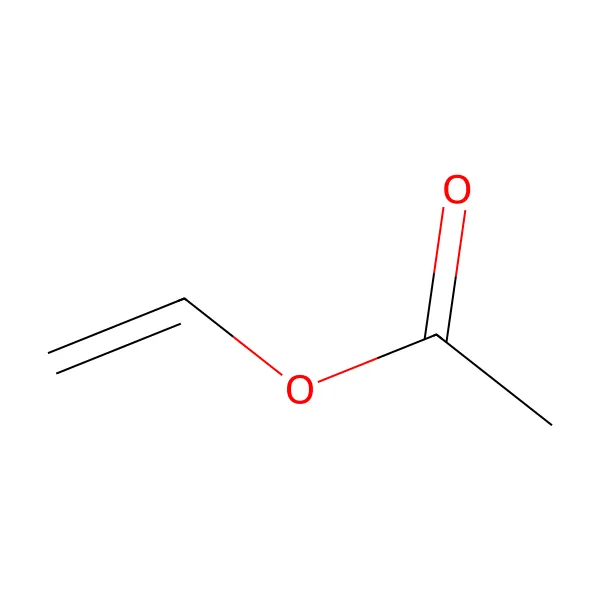 Polivinil asetat molekül yapısı — CAS 9003-20-7
