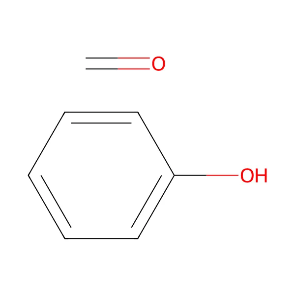 Fenol formaldehit reçinesi molekül yapısı — CAS 9003-35-4