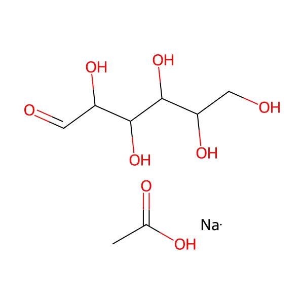 Sodyum karboksimetil selüloz molekül yapısı — CAS 9004-32-4
