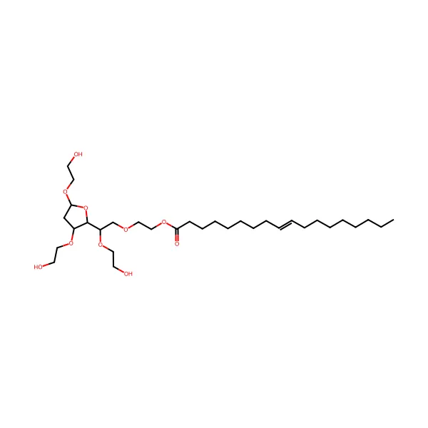 Polisorbat 80 molekül yapısı — CAS 9005-65-6