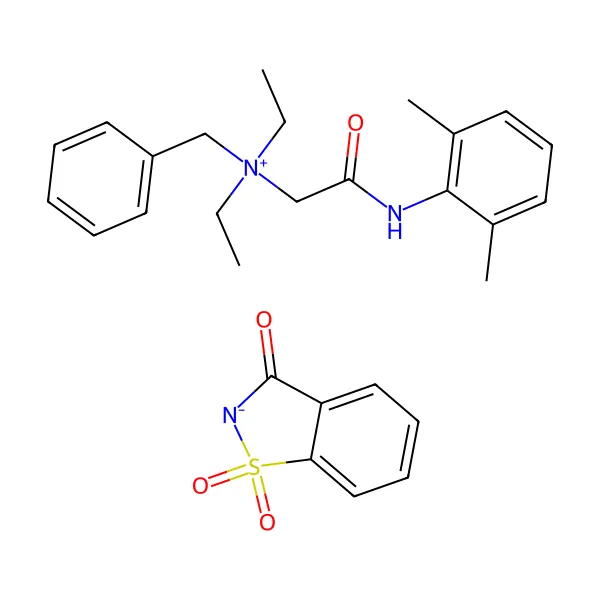 Denatonyum sakkarit molekül yapısı — CAS 90823-38-4