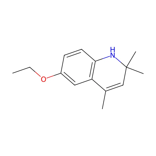 Etoksikin molekül yapısı — CAS 91-53-2