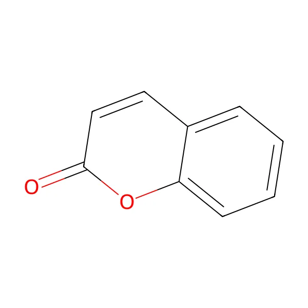 Kumarin molekül yapısı — CAS 91-64-5