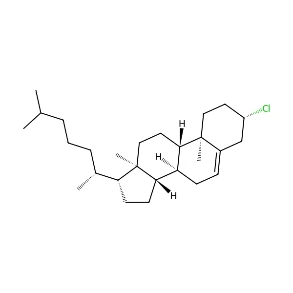 Kolesteril klorür molekül yapısı — CAS 910-31-6