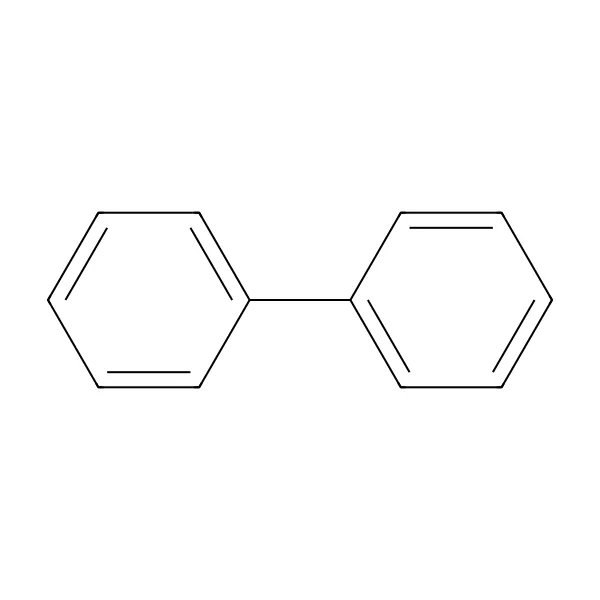 Bifenil molekül yapısı — CAS 92-52-4