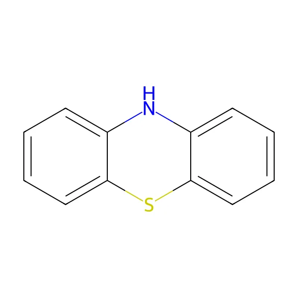 Fenotiyazin molekül yapısı — CAS 92-84-2