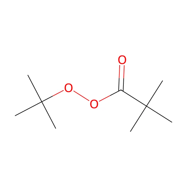 tert-bütil peroksipivalat molekül yapısı — CAS 927-07-1