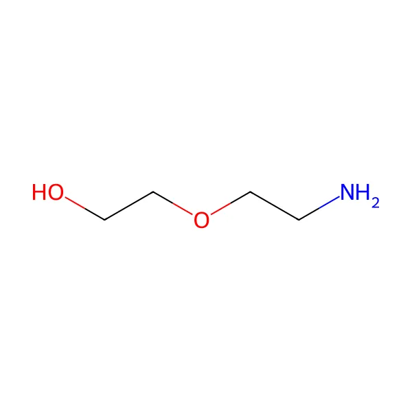 Diglikolamin molekül yapısı — CAS 929-06-6