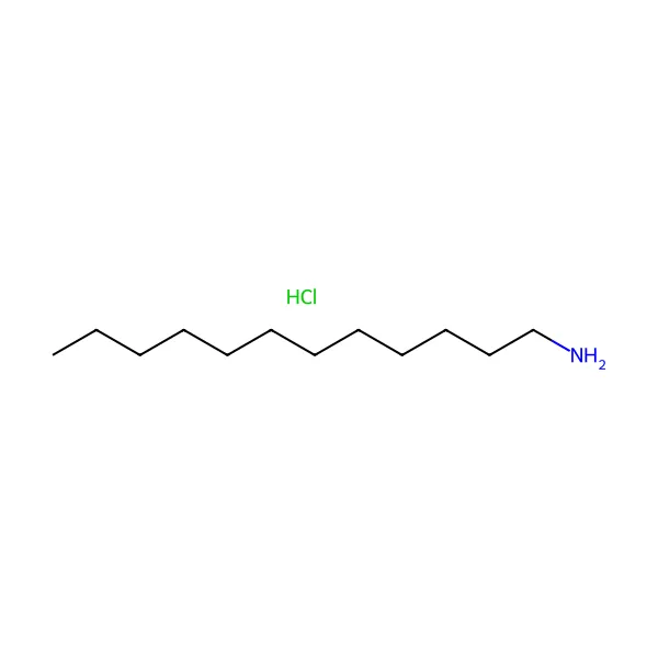 Dodesilammonyum klorür molekül yapısı — CAS 929-73-7
