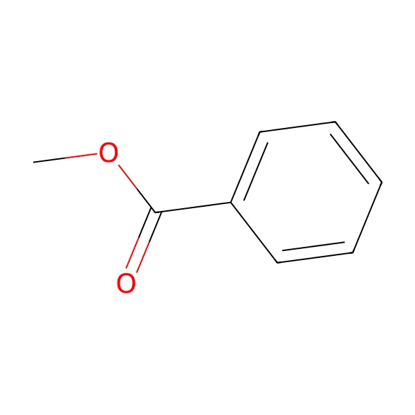 Metil benzoat molekül yapısı — CAS 93-58-3