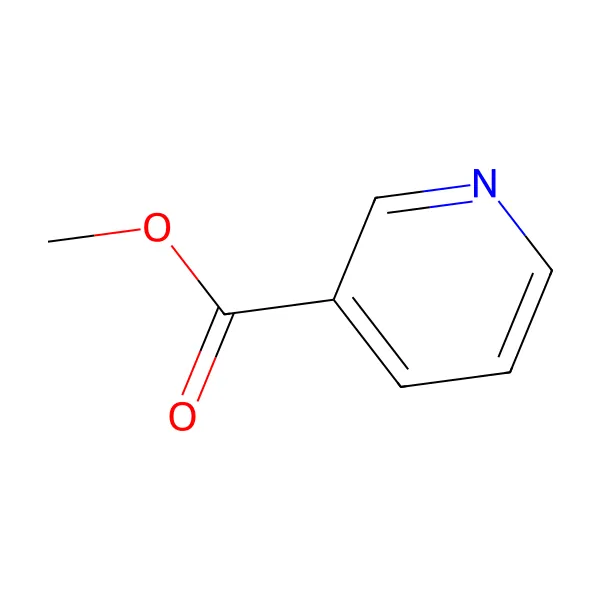 Metil nikotinat molekül yapısı — CAS 93-60-7