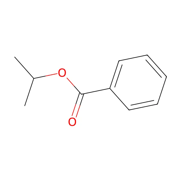 İzopropil benzoat molekül yapısı — CAS 939-48-0