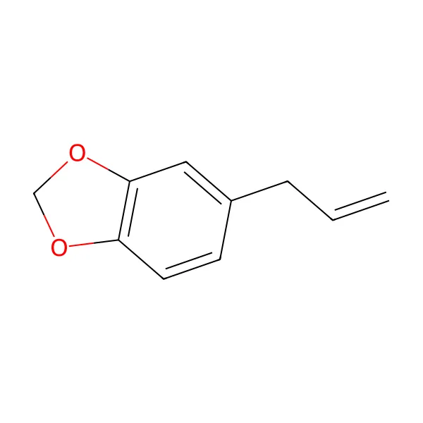 Safrol molekül yapısı — CAS 94-59-7