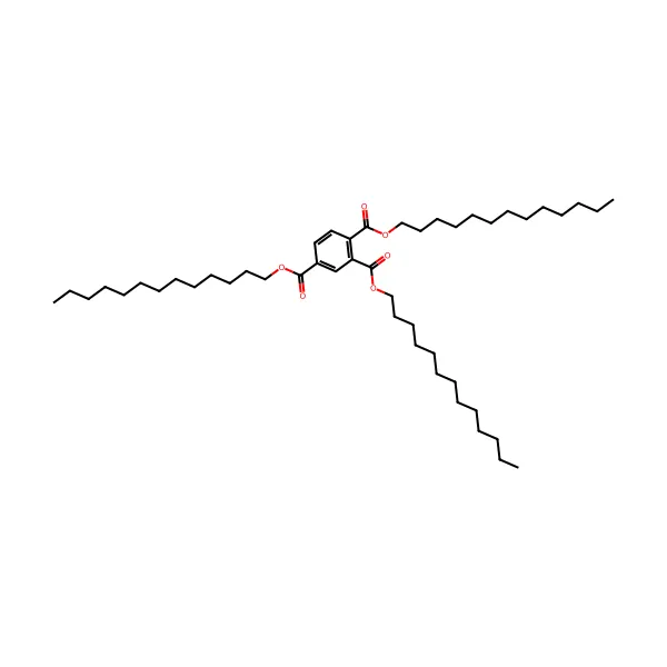 Tridesil trimellitat molekül yapısı — CAS 94109-09-8