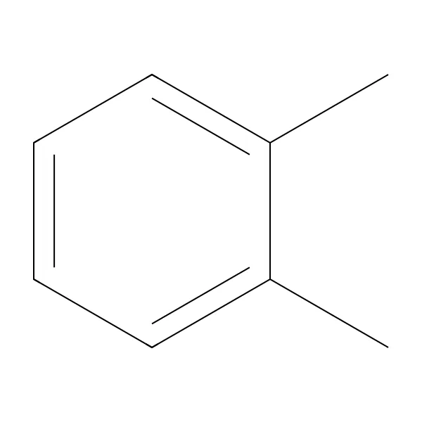o-ksilen molekül yapısı — CAS 95-47-6