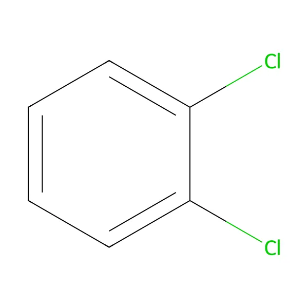 1,2-diklorobenzen molekül yapısı — CAS 95-50-1