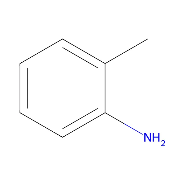 o-Toluidin molekül yapısı — CAS 95-53-4