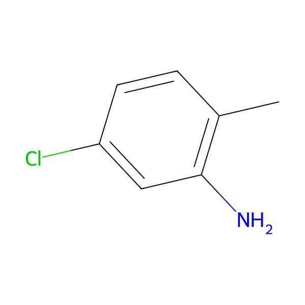5-kloro-2-metilanilin molekül yapısı — CAS 95-79-4