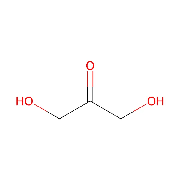 Dihidroksiaseton molekül yapısı — CAS 96-26-4