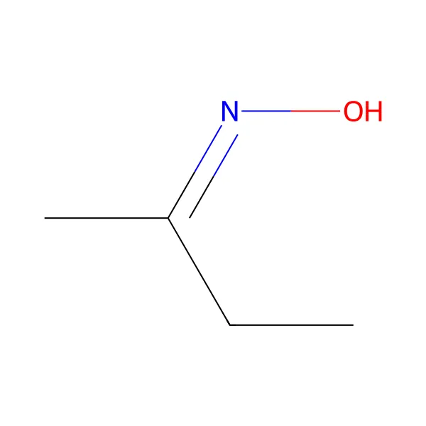 Metil etil ketoksim molekül yapısı — CAS 96-29-7