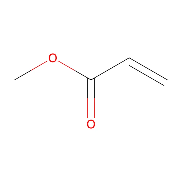 Metil akrilat molekül yapısı — CAS 96-33-3