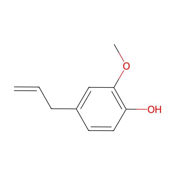 Öjenol molekül yapısı — CAS 97-53-0