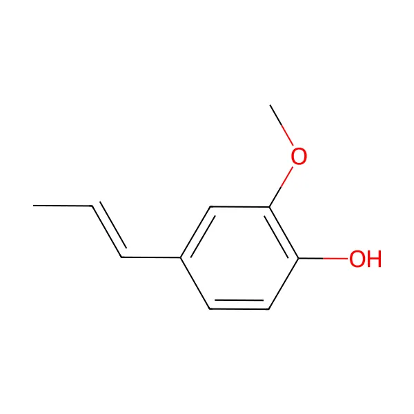 İzoöjenol molekül yapısı — CAS 97-54-1