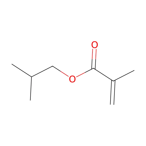 İzobütil metakrilat molekül yapısı — CAS 97-86-9